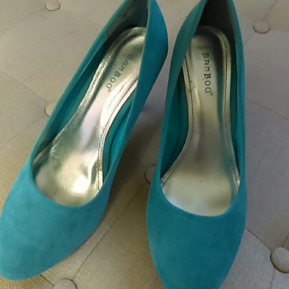 Suede Heels